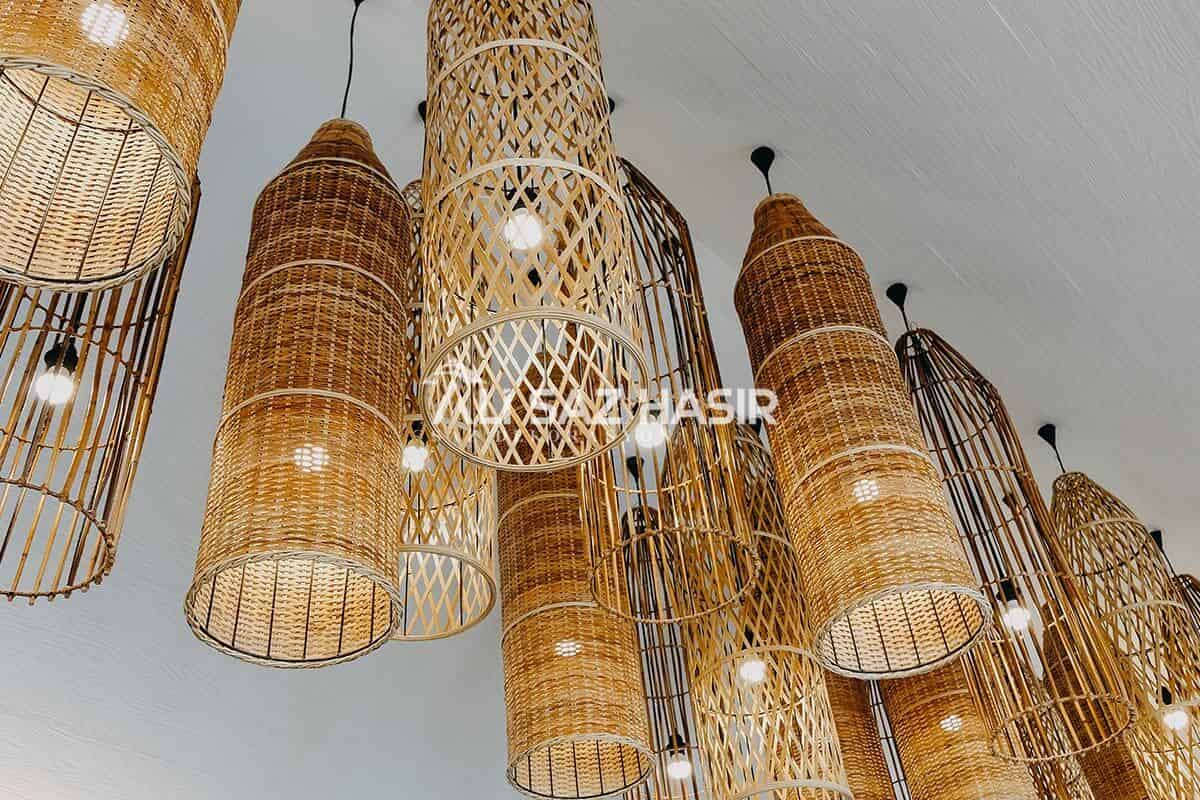 Bambu Rattan Avizeler