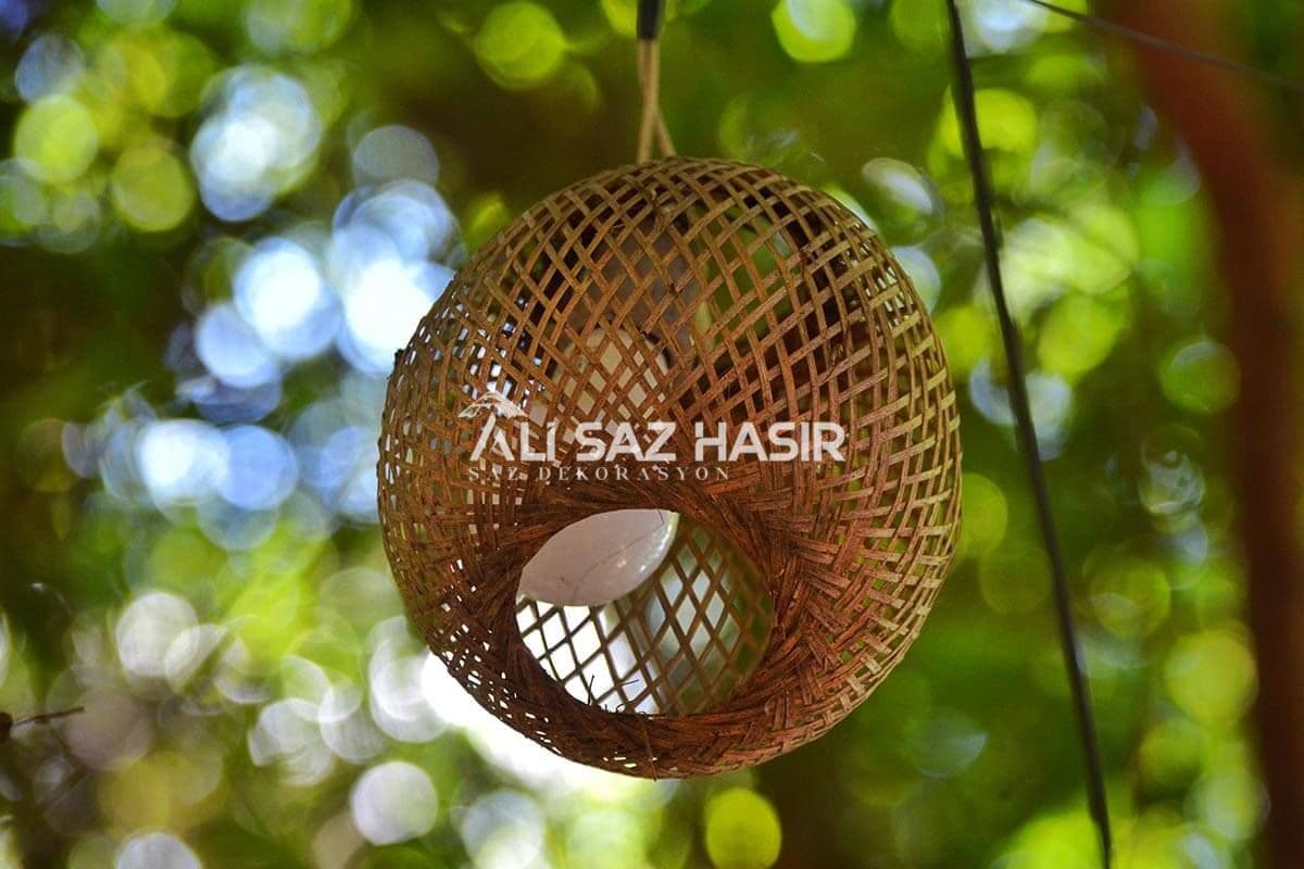 Bambu Rattan Avizeler